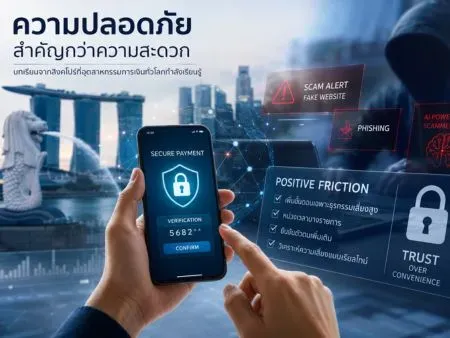 เมื่อความปลอดภัยสำคัญกว่าความสะดวก บทเรียนจากสิงคโปร์ที่อุตสาหกรรมการเงินทั่วโลกกำลังเรียนรู้ 